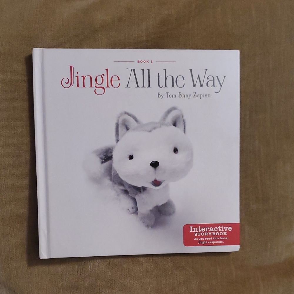 VINTAGE HALLMARK Jingle All the Way Interactive Storybook